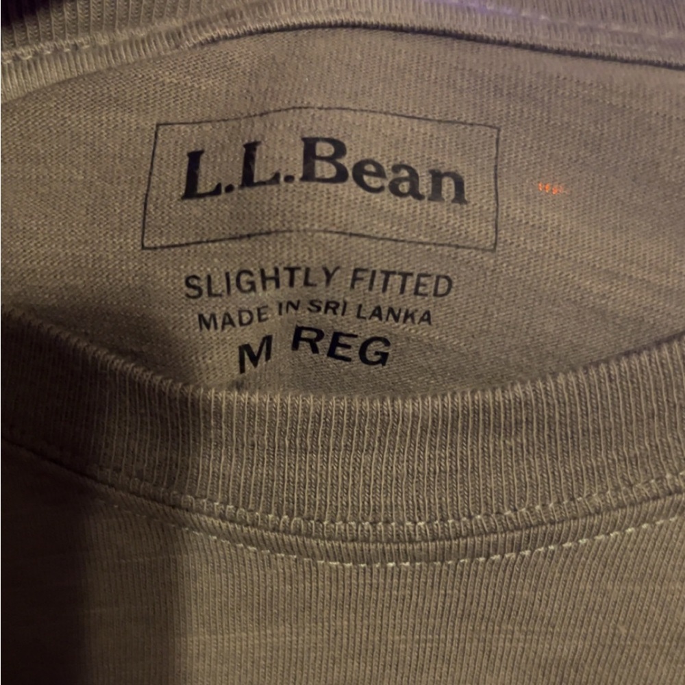 Chill L.L Bean Brand New Grey Long-Sleeve Shirt